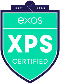 EXOS XPS Badge